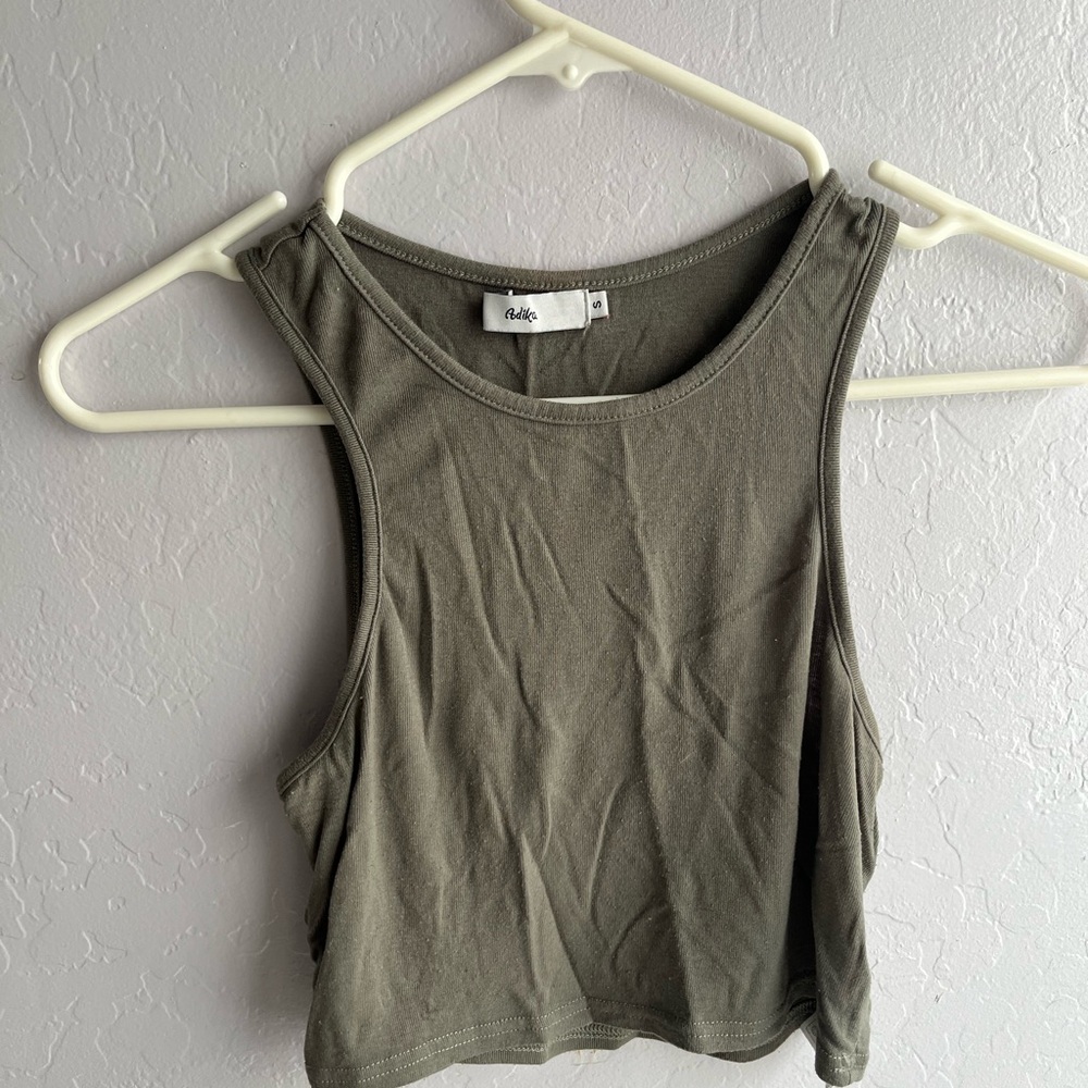 Olive Tank Top